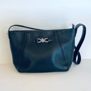 BRIGHTON, Vintage Leather Bucket shoulder bag